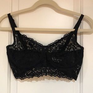 DKNY Lace Longline Demi Bra